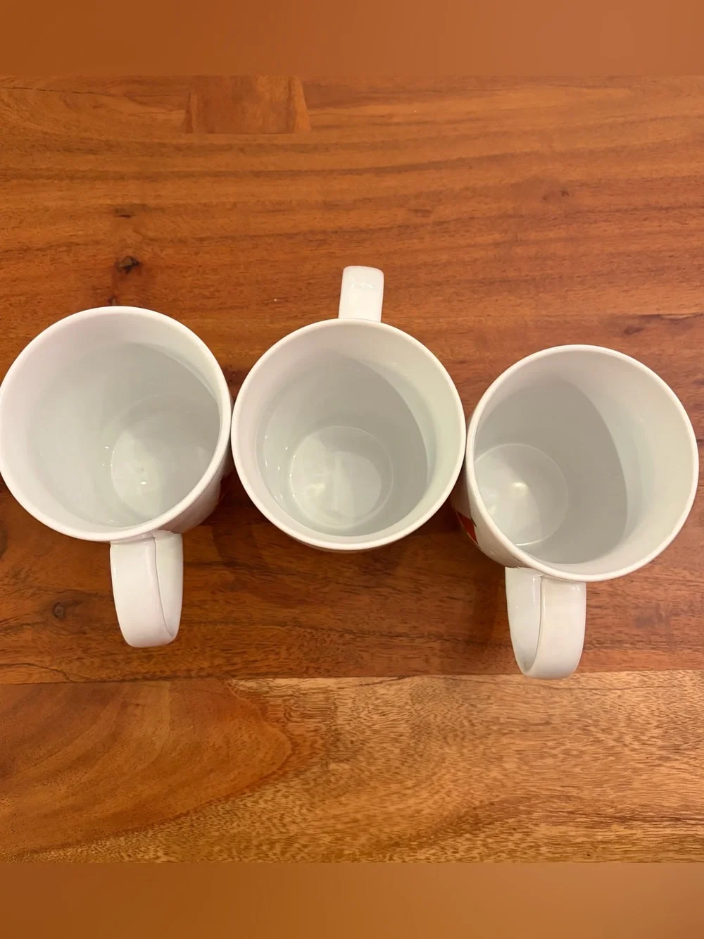Set of 3 Vintage 1990s Crate & Barrel Mugs Jingle Elf Mugs Cups Christmas Retro